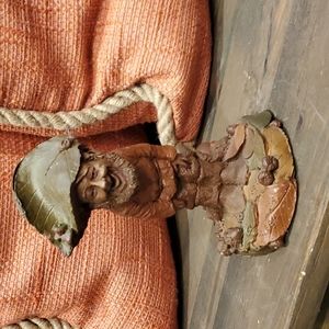 VINTAGE GNOME - T. Clark gnome figurine.  1984 " Boo" SIGNED BY ARTIST